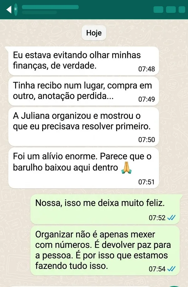Depoimento de Luciana, Autônoma