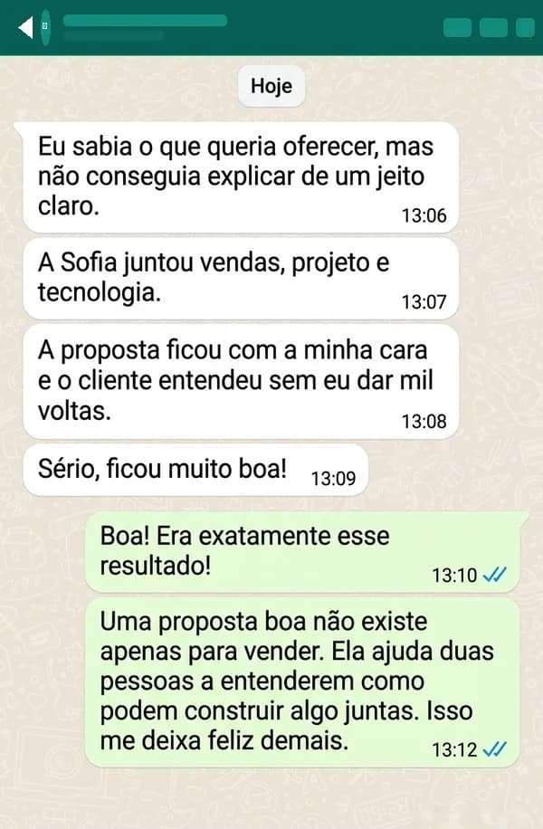 Depoimento de Roberto, Empresário